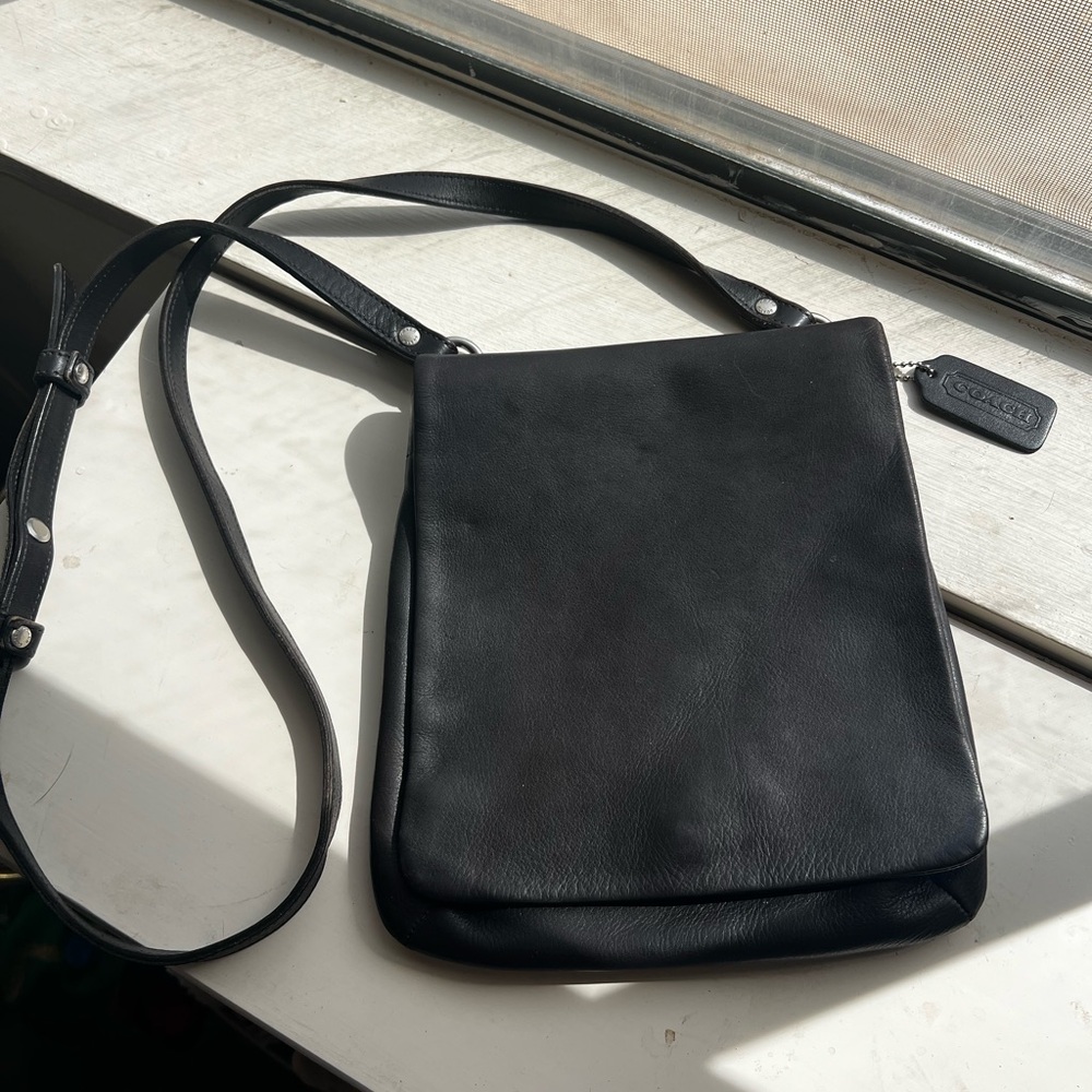Coach Vintage Chelsea Saddle Hip Flap Bag 9473